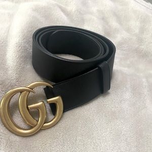 Gucci leather belt
